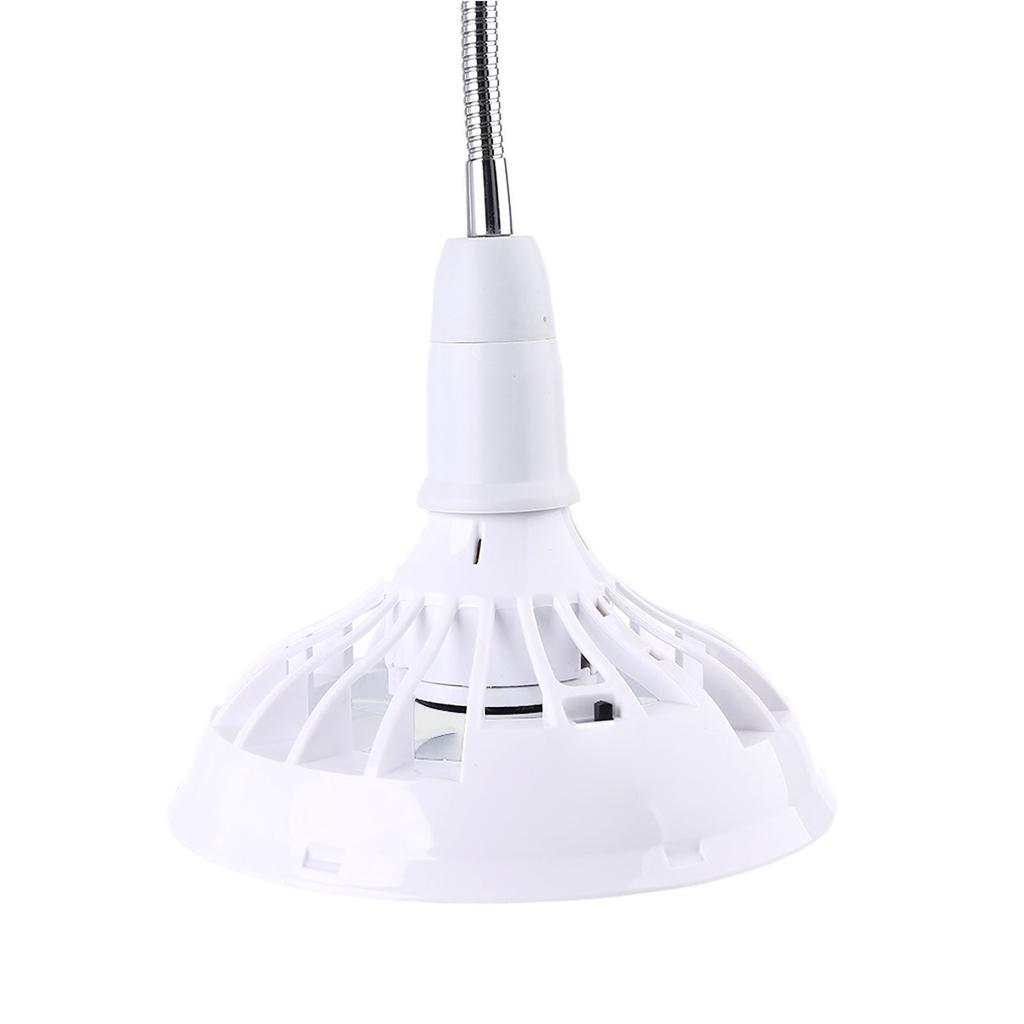 10W LED Lamp Ceiling Fan Light AC85V-265V Wide-voltage for Home Office Bedroom Kitchen E27 LED Fan Lamp with Lamp Head