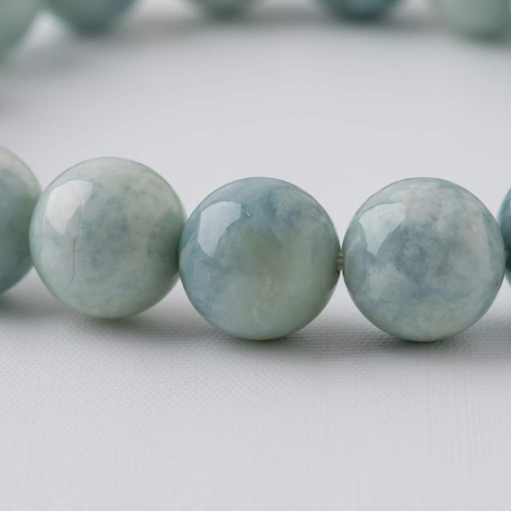 15cm Premium Itoigawa Natural Jadeite Glossy National Jomon Power Stone Jadeite Workshop Special Paulownia Wood Quality Guarantee BR0226 (10mm Beads,