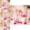 Entzückendes Rosa Valentinstag Wichtelpaar Deko Figuren Perfekt Für Romantische Geschenke