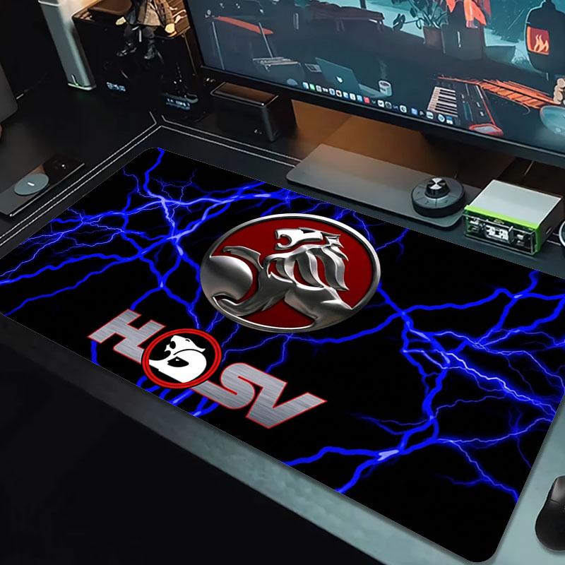 Holden Lion Emblem Large Size Mouse Pad Large Gaming Table Cushion Nonslip Laptop Tablet Big Mousepad Xxl Mat Mini Pc Playmat With Lock Edge