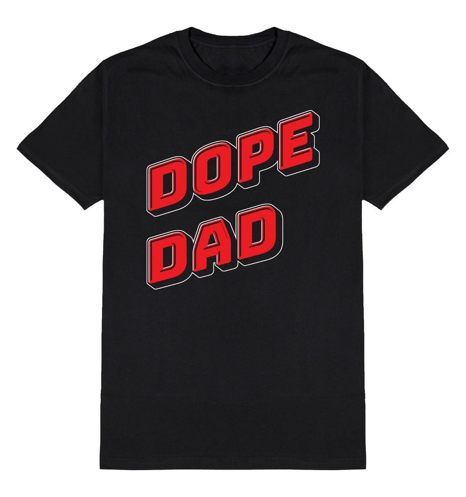 

Dope Dad T-Shirt Mens Cool Funny Christmas Gift Clothing Dad Father Birthday 4XL
