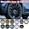 4 szt. 56mm 60mm 75mm Logo Środkowe Koła Samochodu Nakładka Piasty Dla Mercedes Benz AMG Drzewo Jabłoni W211 W205 W213 W203 C218 A207 CLA CLS Klasa E
