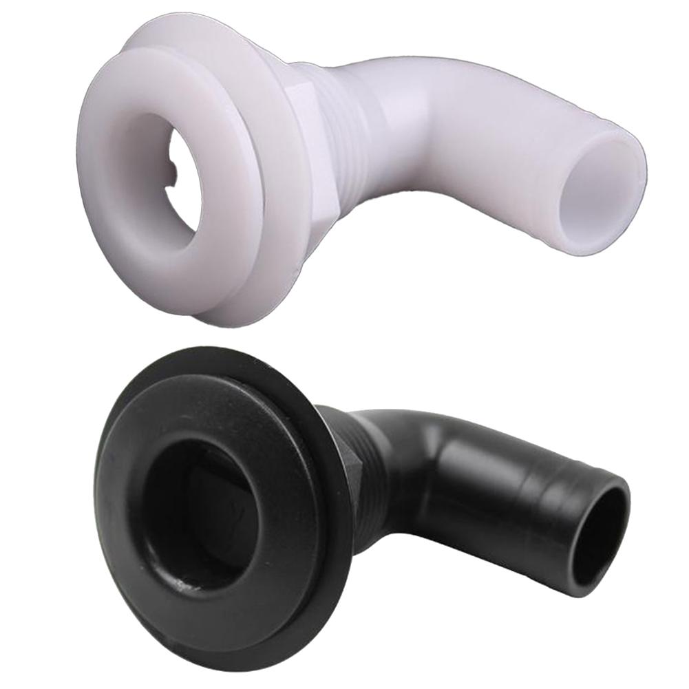 90° Boat Hose Pipe Elbow Bilge Pump Drain Bilge Drain Outlet Check Valve Marine Drainage Outlet Yacht Bilge Drainage Outlet