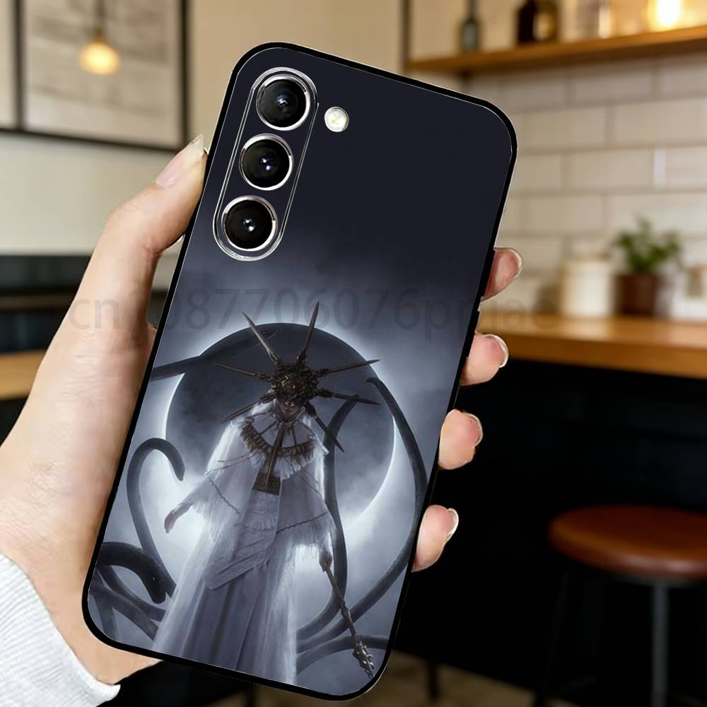 

Dark Sun Gwyndolin Phone Case For Samsung S20,21,22,23,24,25,26 plus,ultra Silicone Cover Samsung S24Plus