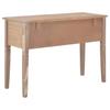 Desk, Brown, 109.5X45X77.5 Cm, Wooden