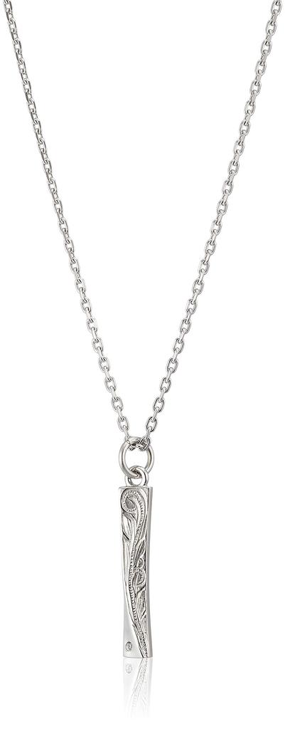 ESTELLE Fine Steel Cubic Zirconia Pair Necklace, 0452-3008-0019-0000