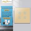 Zhengshang C4 Smart WiFi Graffiti Switch with Voice Control for Alexa/Google, EU Standard