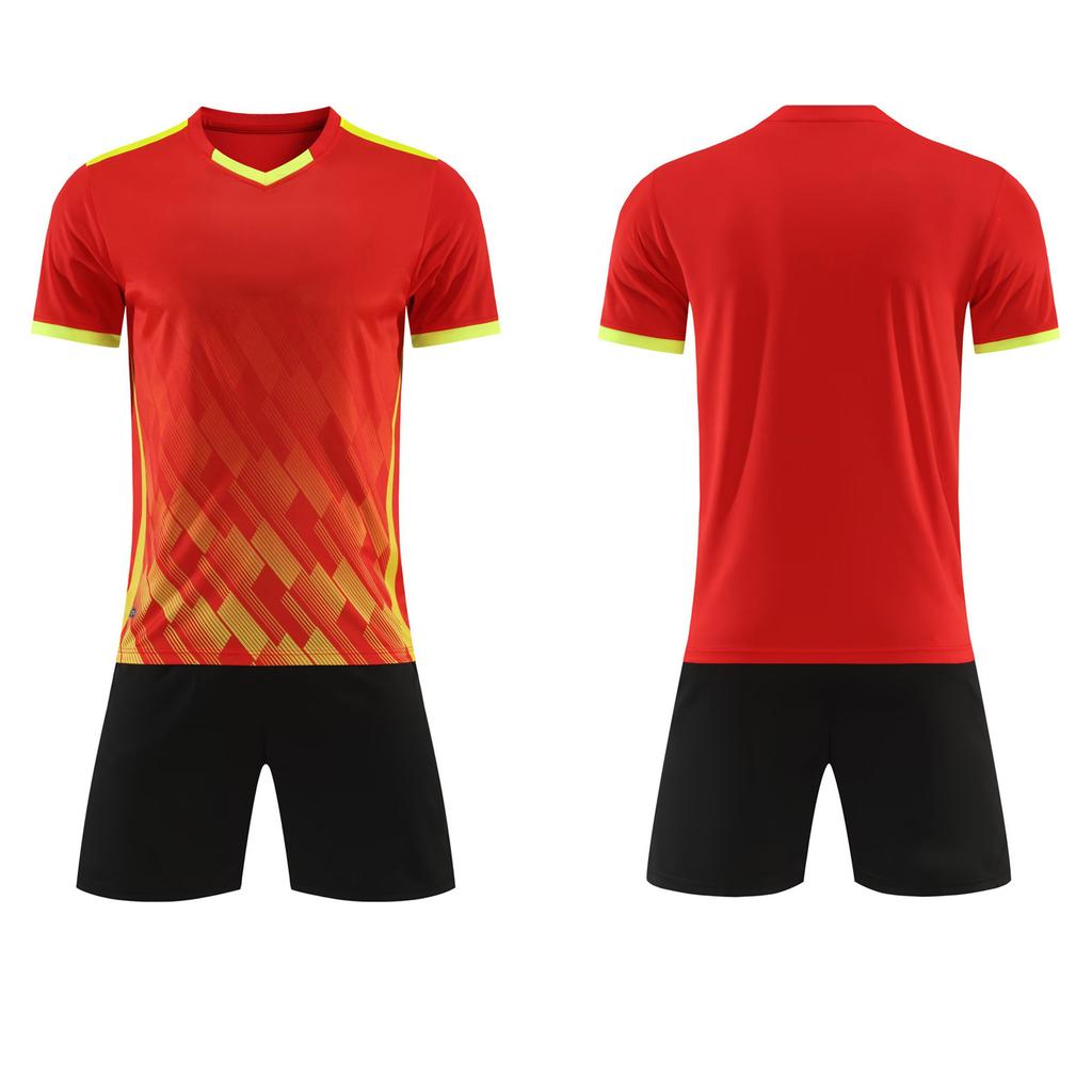 Printable Football Jersey Set Adult Children'S Football Training Jersey Student Game Jersey Outdoor Running Jersey