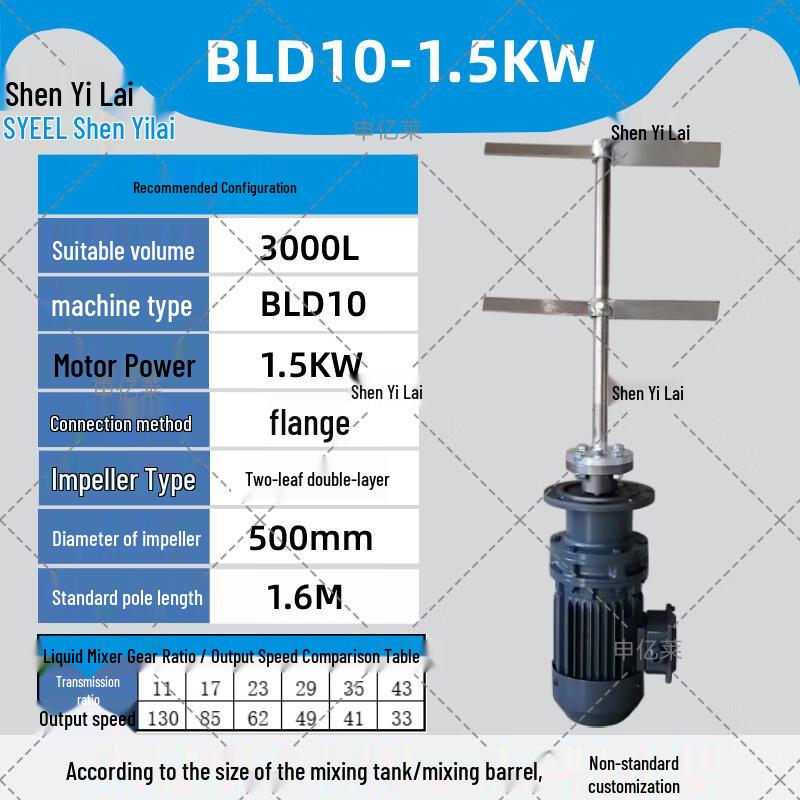 BLD Vertical Liquid Dosing Mixer