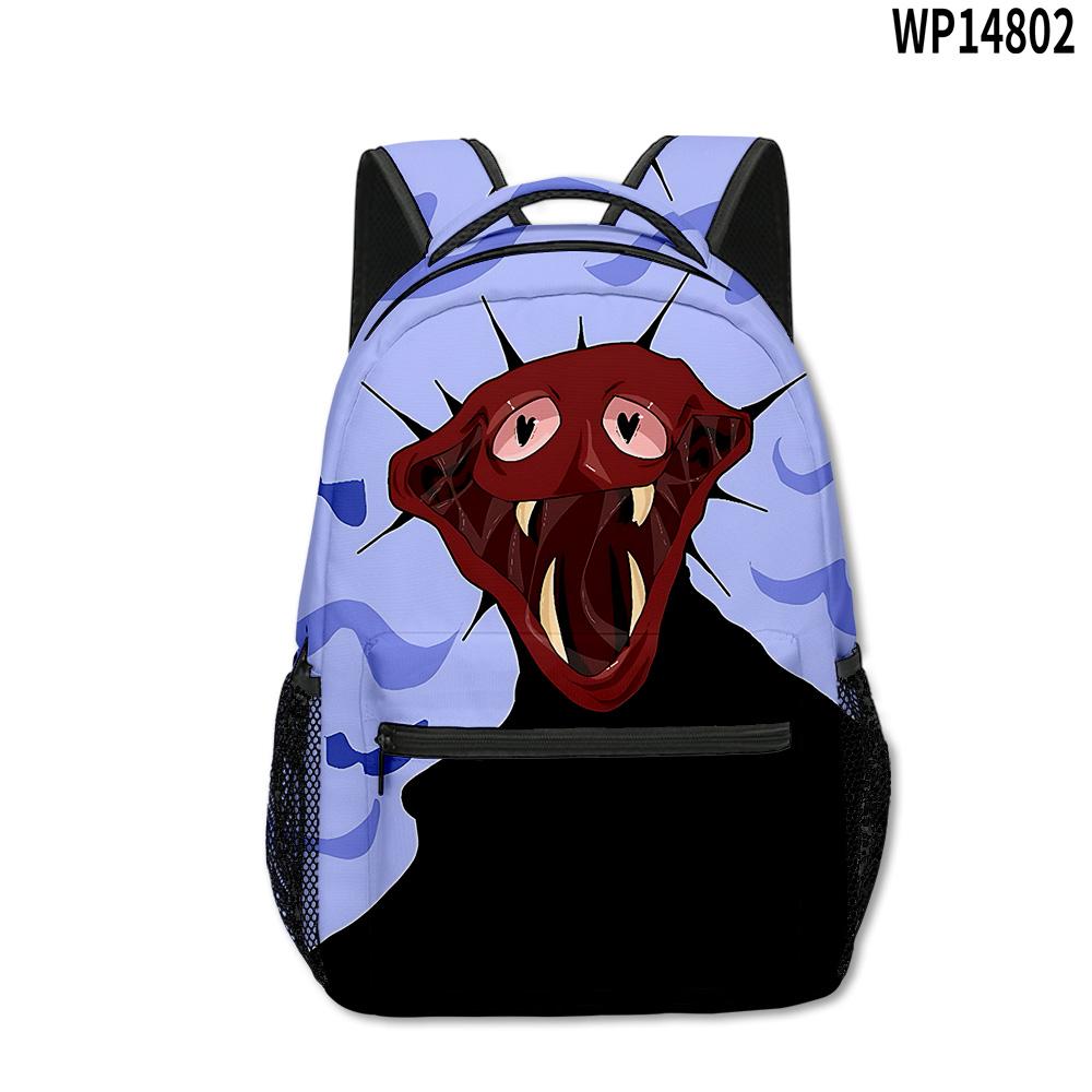 Cartoon Kpop Youthful School Bags Unisex Cook phenomenon Travel Bags 3D Print Oxford Waterproof Notebook Shoulder Backpacks