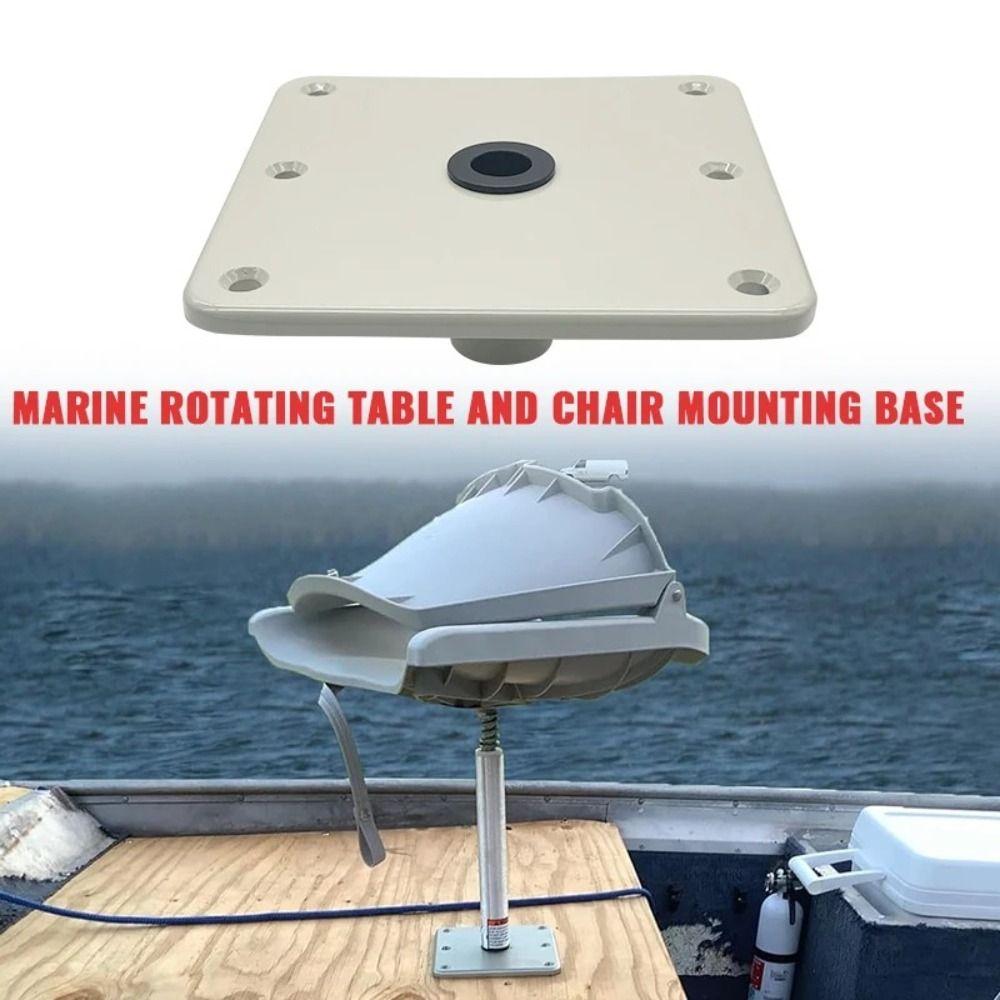 Saltwater Resistant Boat Seat Base Swivel Boat Seat Pin Post Socket  Fishing Pontoon Boat