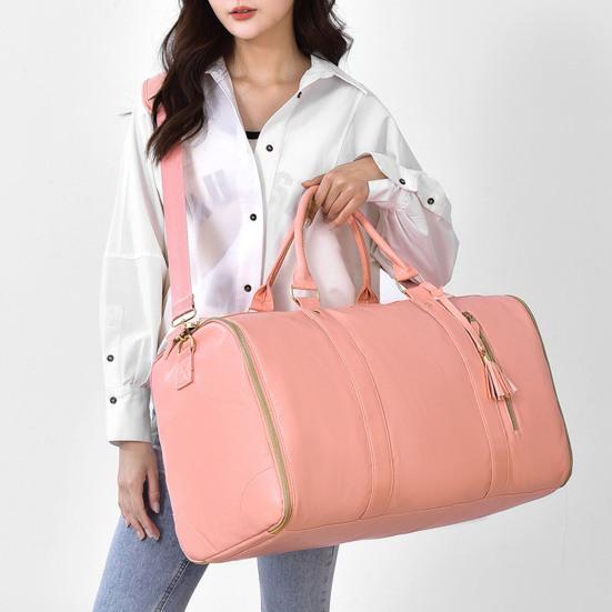 Convertible Garment Duffle Bag Travel Carry-On Tote Suit Bag 2-in-1 Hanging Garment Bag Weekender Overnight Bag for Business Trip Vacation