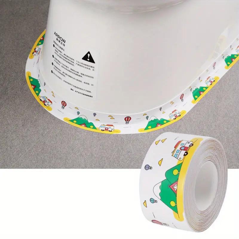 1 Roll of Waterproof and Mold Proof Toilet Sealing Strip  Kitchen Bathroom Self-adhesive Sealing Tape  Bathroom Waterproof Tape