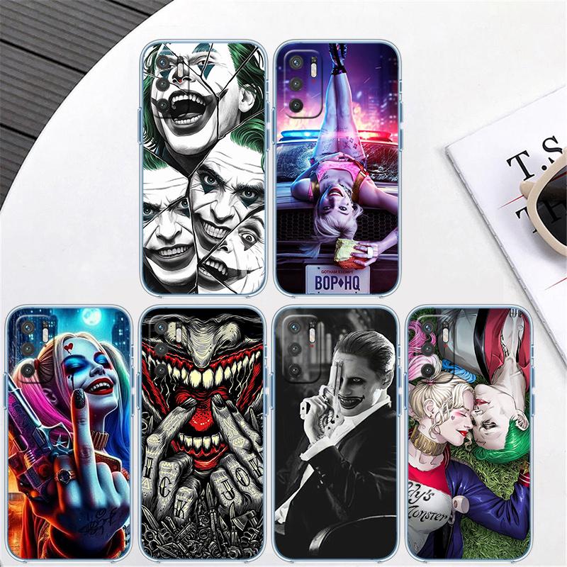 Joker Transparent Phone Case for Motorola Moto E13 E15 E20 E22 E22I E22S E30 E32 E40 E7 E7I G Plus Power Play Stylus G22 G14