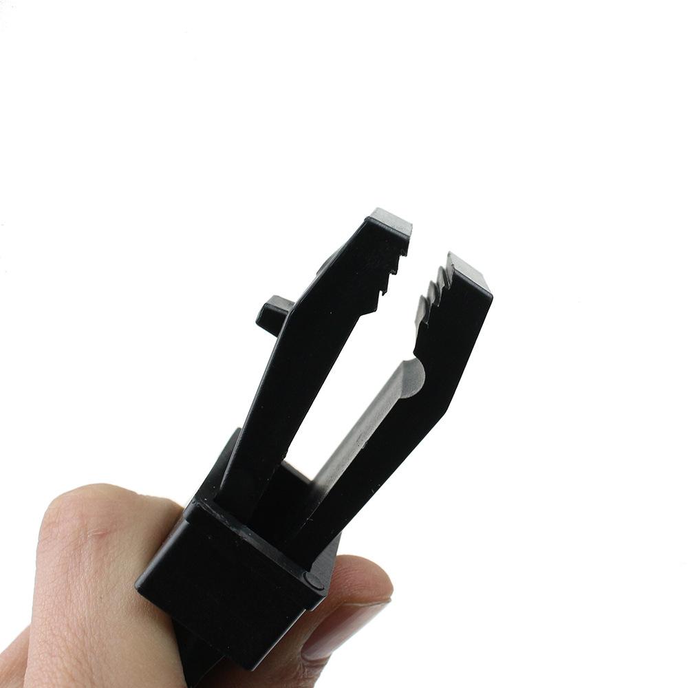 

Сверхпрочные зажимы для палаток - Погодоустойчивые и прочные, Идеально подходят для крепления брезентов и навесов во время кемпинга и приключений на открытом воздухе - Многоразовые и универсальные чёрный