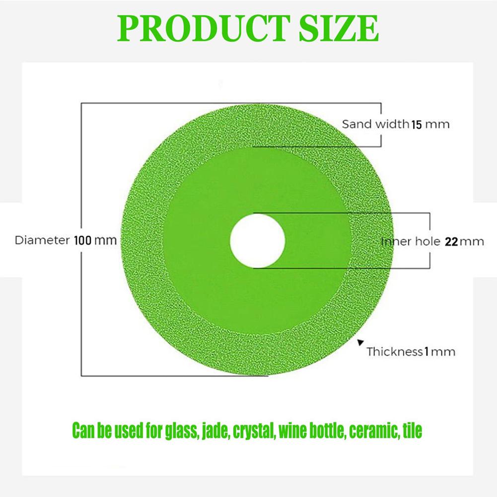 22mm Hole Grinding Disc Blade Diamond Glass Cutting