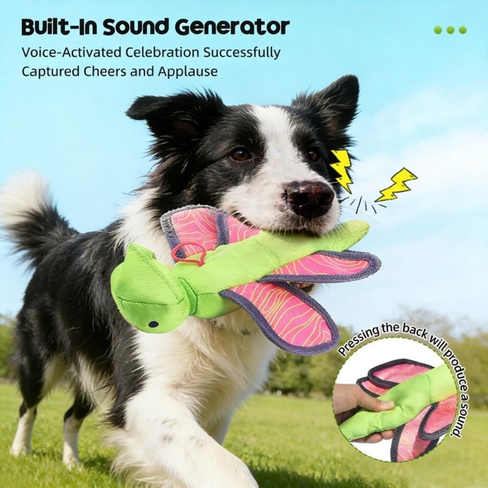 Oxford Cloth Interactive Dog Launching Toy Bouncing Pet Play Toy  Human-Pet Interaction