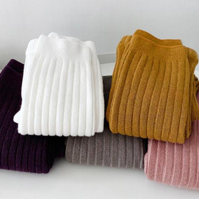 Stylish Girls Leggings Versatile Kids Elastic Tights Fashionable Elastic Pantyhose for Daily Outfits Outdoor Adventures