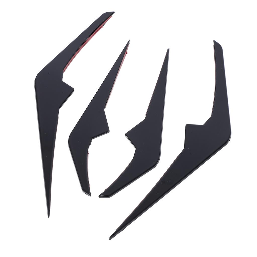 4 ks Spoilery bočních mřížek předního nárazníku Aerodynamické štěpící ploutve náhrada pro X6 G06 LCI M Sport 2023 a novější