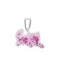 WACKY WILLY Friends Glitter Keyring Purple