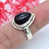Black Onyx Gemstone 925 Sterling Silver Jewelry Handmade Ring For Christmas Sale