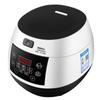 Pentola Elettrica per Riso da 5L: Intelligente, Grande Capacità con Timer di Prenotazione, Standard UK/UE.