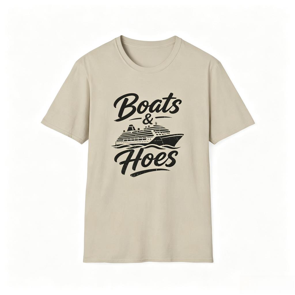 Boat And Shovel Cruise Tshirt Fun Maritime Cruise Pattern Group Travel Boat Cruise Party Vacation Tshirt