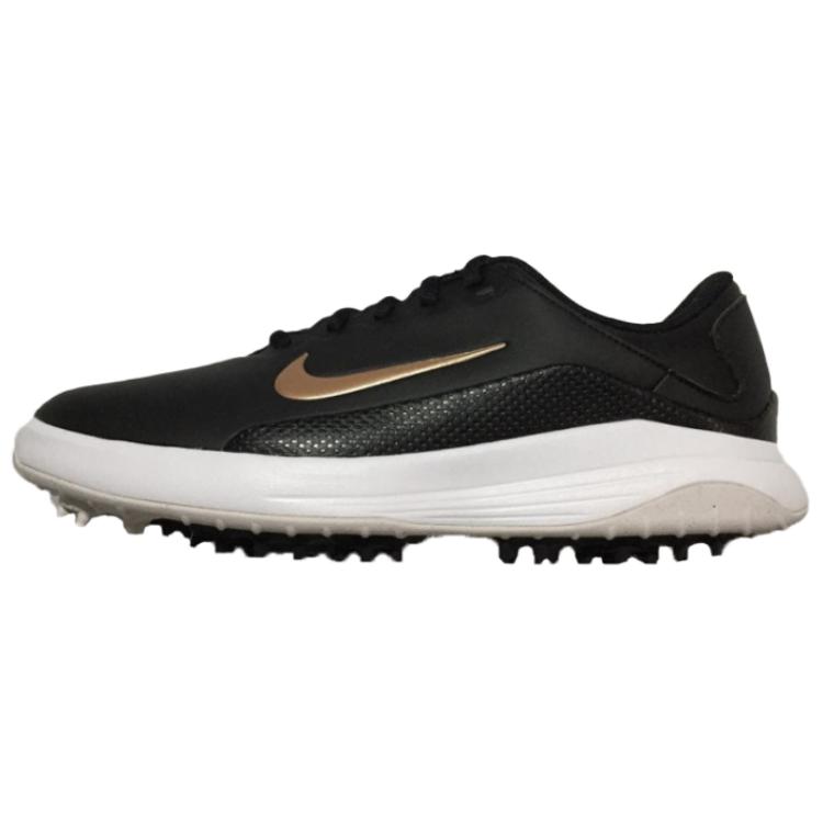 

Nike Vapor Golf Удобные Прочные Низкие Гольф Кроссовки Женские кроссовки Черный Розовое золото AQ2323-001 41