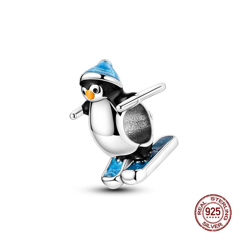 Original Charms Copper Gorgeous Bow Positioning Charms Beads Fits 3Mm Original Bracelet For Women Diy Jewelry Gifts New In