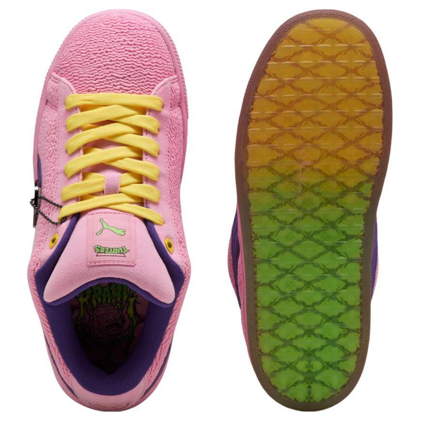 Teenage Mutant Ninja Turtles X Puma Suede XL 2 Krang Men Sneakers Pink Mauved-Out Team-Violet 401305-01