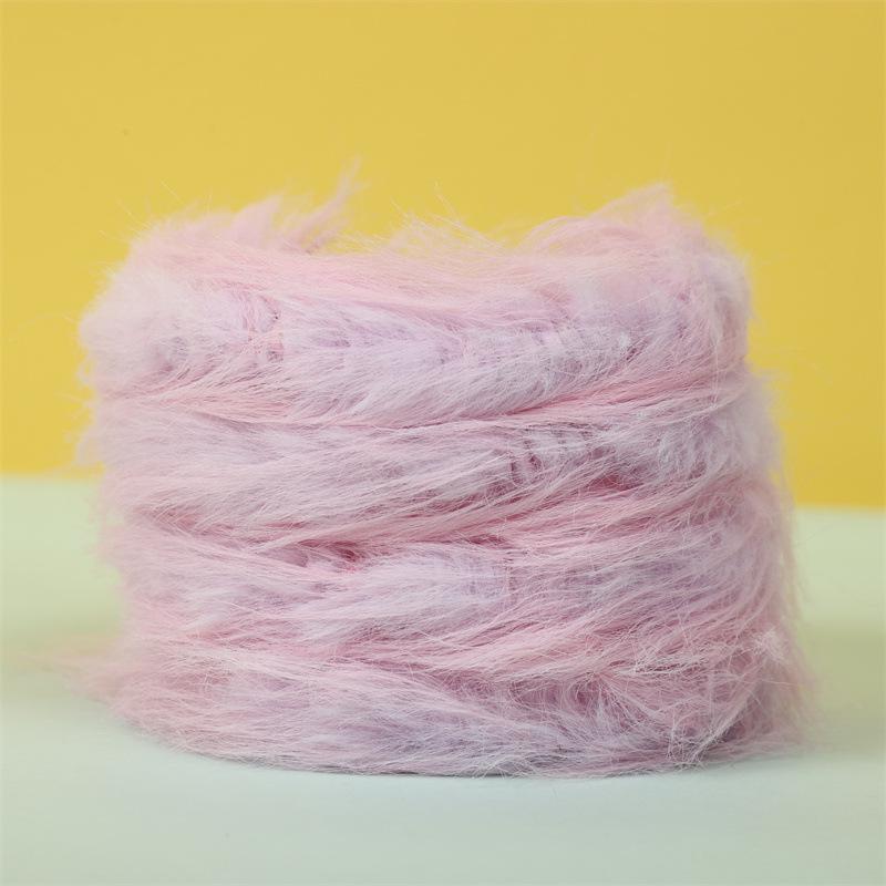 25mm Mink Fur Chenille Stems for Handmade DIY Twist Sticks and Puppy Doll Crafts