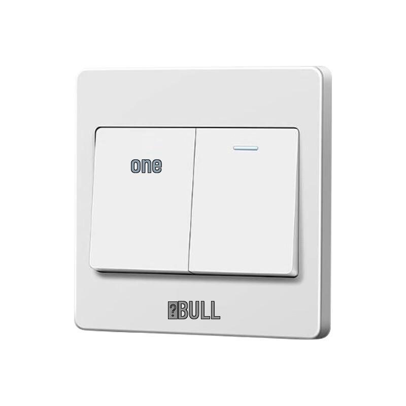 Gongniu G07K212C Two-Gang Double-Throw Switch
