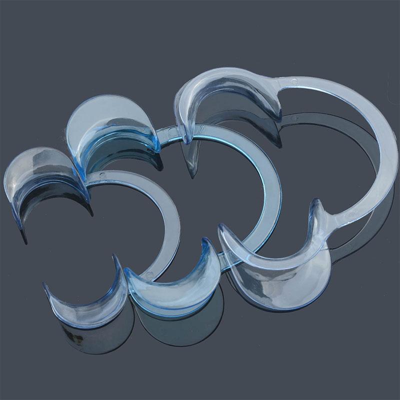 VVDental 5PCS/Set C shape Retractor Mouth Opener Mouth Spreader Lip Shape Opener Dentist Oral Clean Orthodontic Tool Dental
