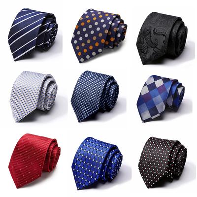 Corbata Corbata de poliéster Corbata de seda 8 cm Corbata de estudio para boda para hombre de negocios
