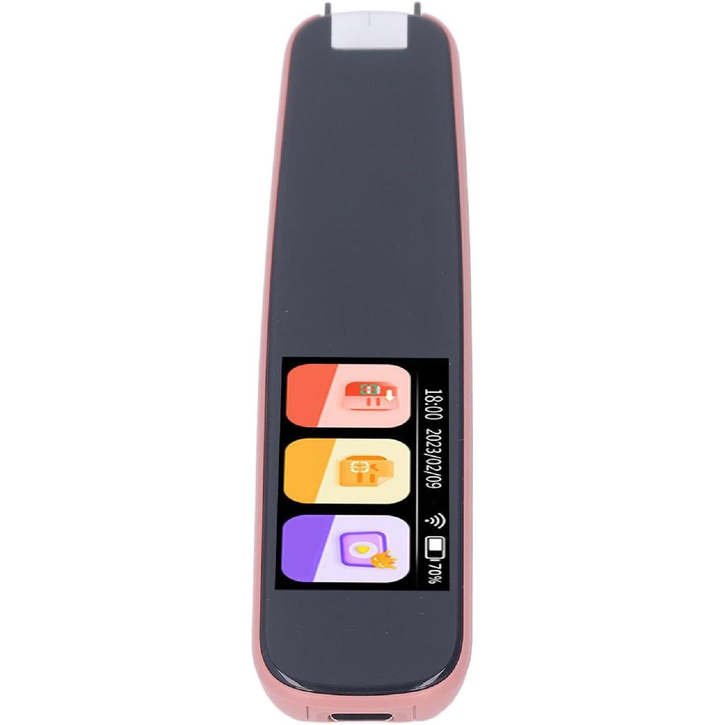 OCR Digital Translator Pen, Scan Reader Pen for Business Learning Travel, 112 Languages Text to Speech Language Translation Portable Device