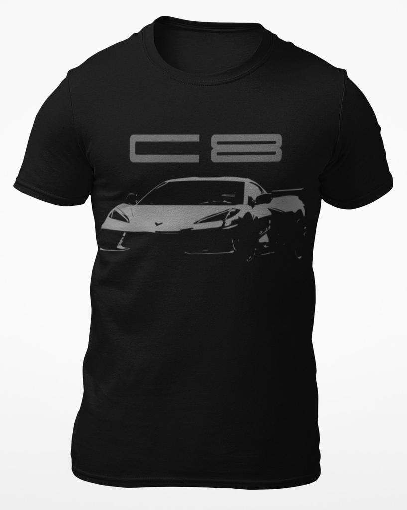New vette C8 2021 2022 Mid Engine Sports Car Short-Sleeve Unisex T-Shirt
