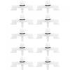 White Retaining Clip 10 PCS/set 7L0853547A 95555954700 Door Sill