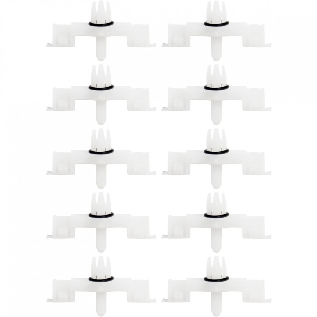 White Retaining Clip 10 PCS/set 7L0853547A 95555954700 Door Sill