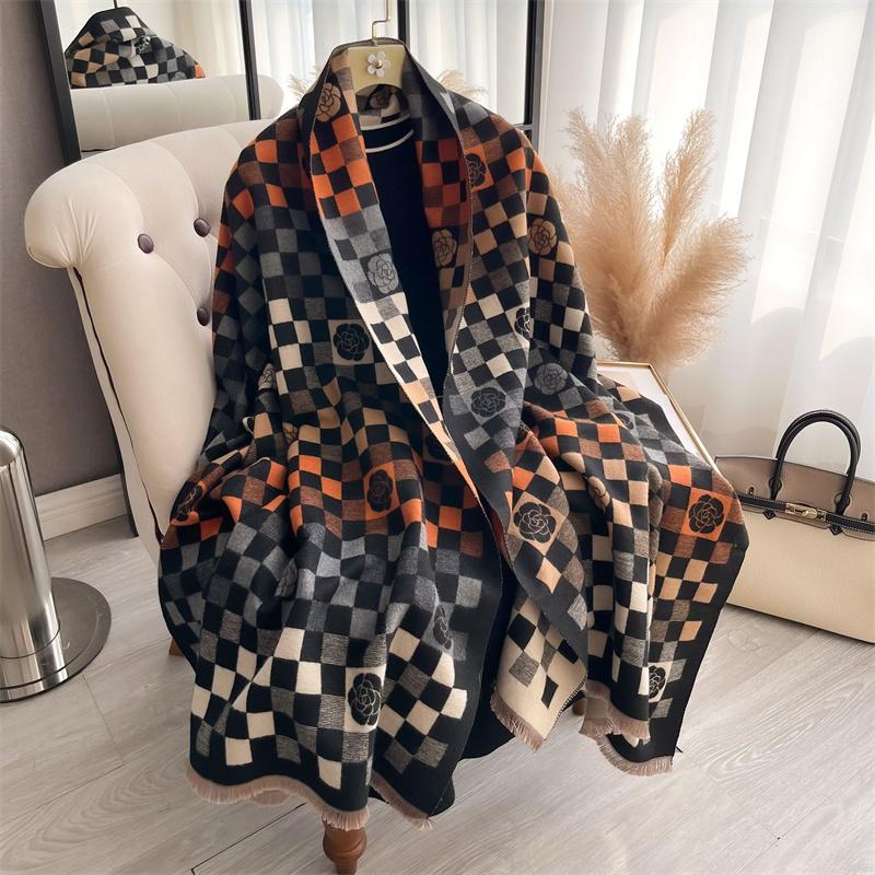 Cashmere Scarf for Women Thick Warm Winter Blanket Brand Female Luxury Quality Shawl Wrap Bufanda Poncho Echarpe Pashmina