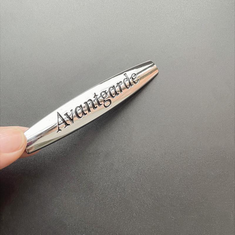 3D Metal Logo Avantgarde Emblem Car Fender Badge For Mercedes Benz W205 W211 W212 W203 W204 Avantgarde Sticker Accessories