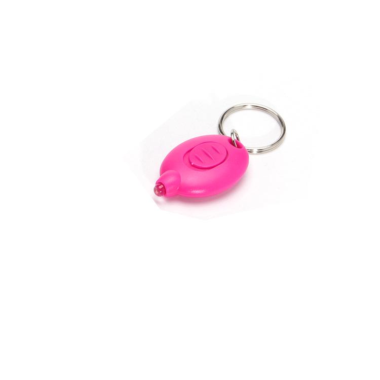 Purple & Blue LED Keychain Light Glasses Toy - Creative Promotional Gift