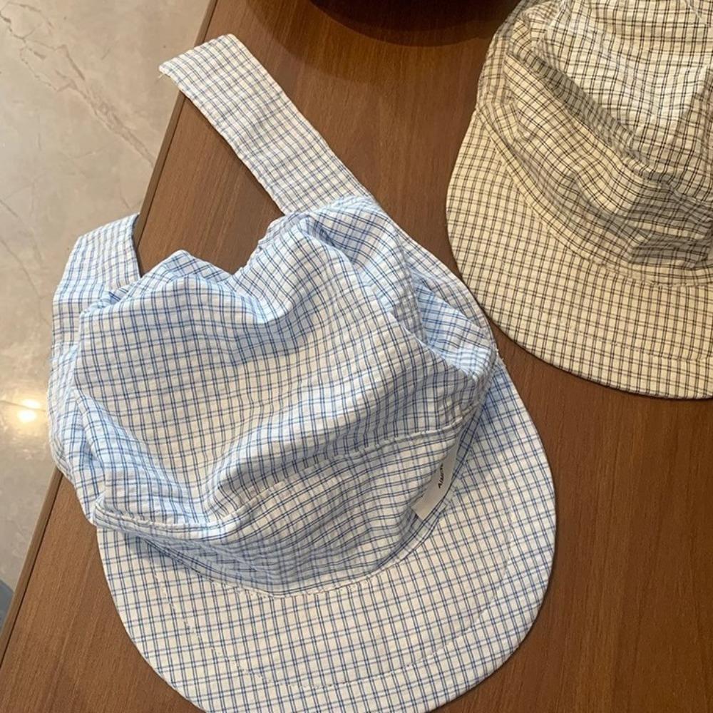 Lace Sunscreen Headscarf Hat Rural Style Strappy Bandana Cap Simple Headscarf Baseball Hat  Summer