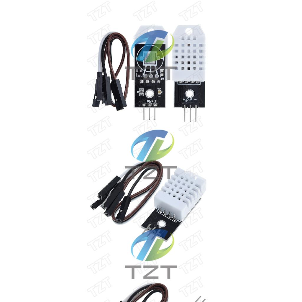TZT 1/2/5pcs DHT22 Digital Temperature and Humidity Sensors AM2302 Module With Cable For ArduinoReplacement Sensors2