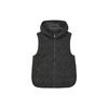 New Down Vest Women's Jet Black F11W344926F-BK