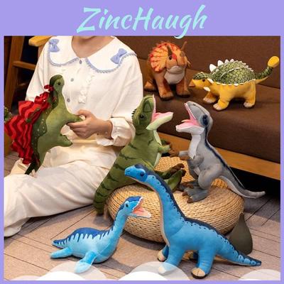 Realistic Dinosaur Plush Toys T-rex Velociraptor Long Neck And More!
