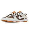 Nike Dunk Mocha Coffee Abrasion Resistant Low Top Skateboard Shoes Men's White Brown FQ6965-700(Team861-)