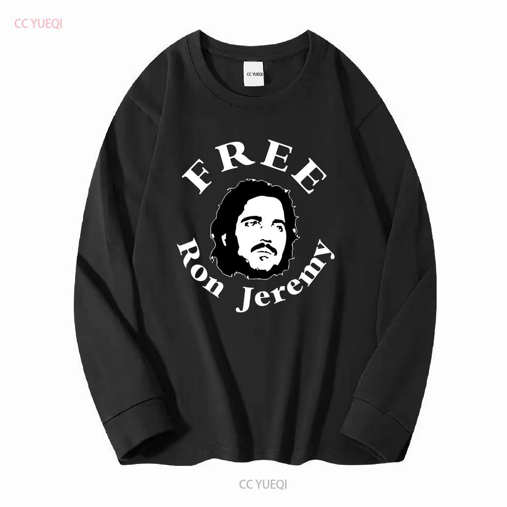 Kostenloses Ron Jeremy Lustiges T-Shirt tee PornStar XXX vintage Gewaschen Atmungsaktiv Stilvoll Streetwear Oberteil Für Den Täglichen Gebrauch Bequem