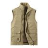 Spring and Autumn Men's Middle-aged and Elderly Outdoor Leisure Large-size Vest Loose Multi-bag Tooling Sports Vest
