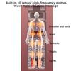 Electric Massage Mattress Vibration Heating Infrared Massage Mat Magnet therapy Massage Cushion For Neck Back Foot Pain Relief Relaxation