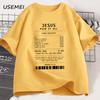 Jesus Paid It All T Shirt Christian TShirt Jesus Loves Me Tshirt Trendy Faith Religious Tees Unisex Women Cotton Loose Clothes